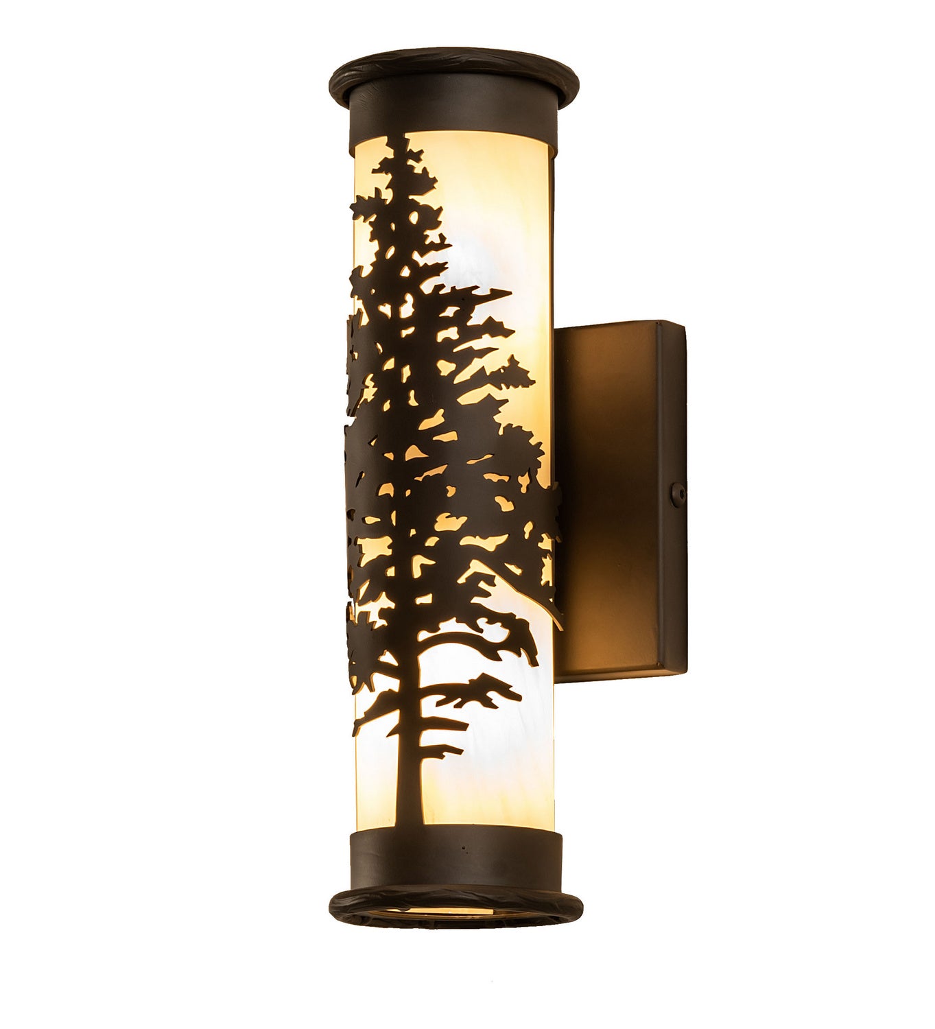 Meyda Tiffany - 248320 - Two Light Wall Sconce - Tamarack - Oil Rubbed Bronze