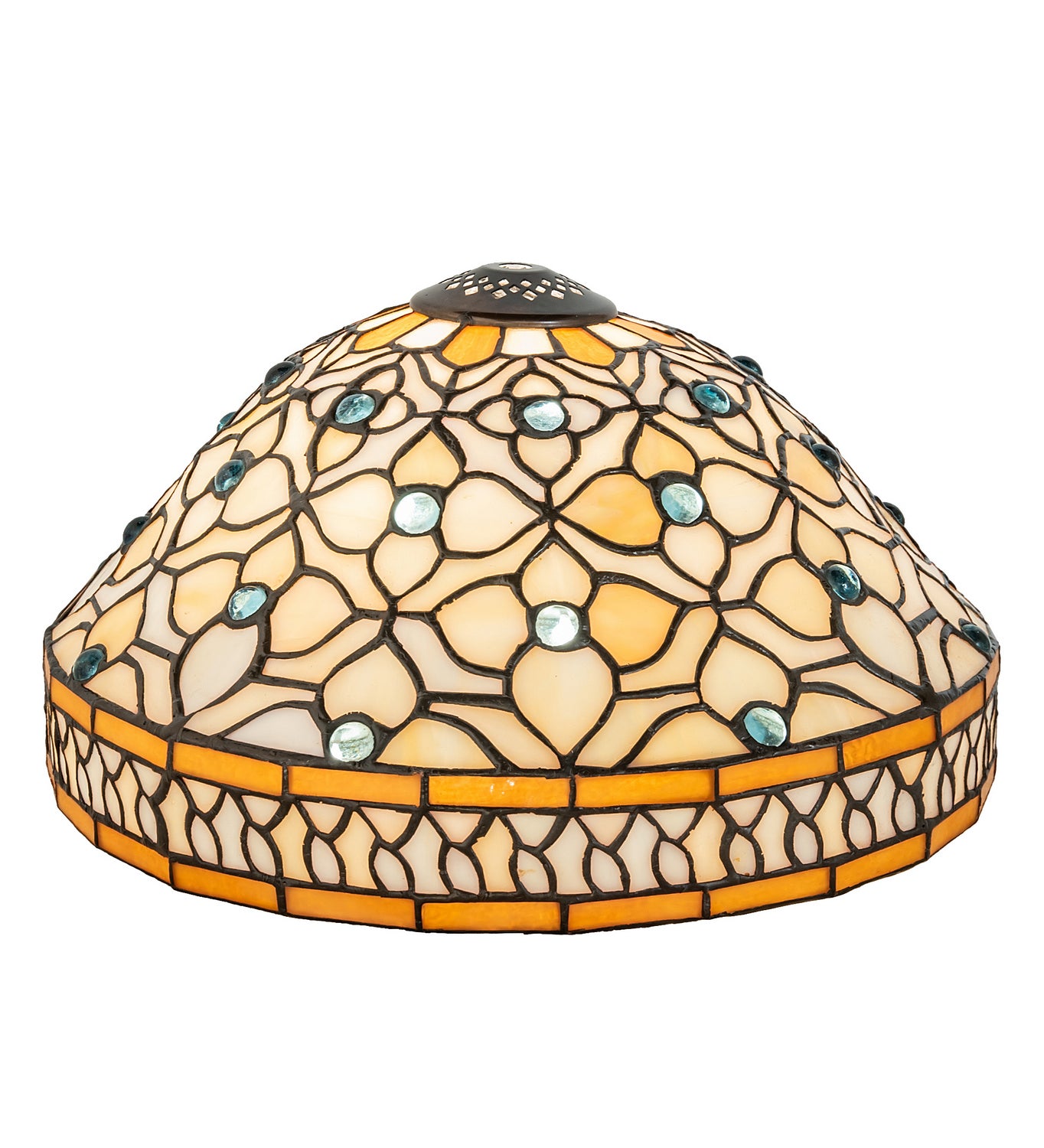 Meyda Tiffany - 38284 - Shade - Jeweled Quatrefoil