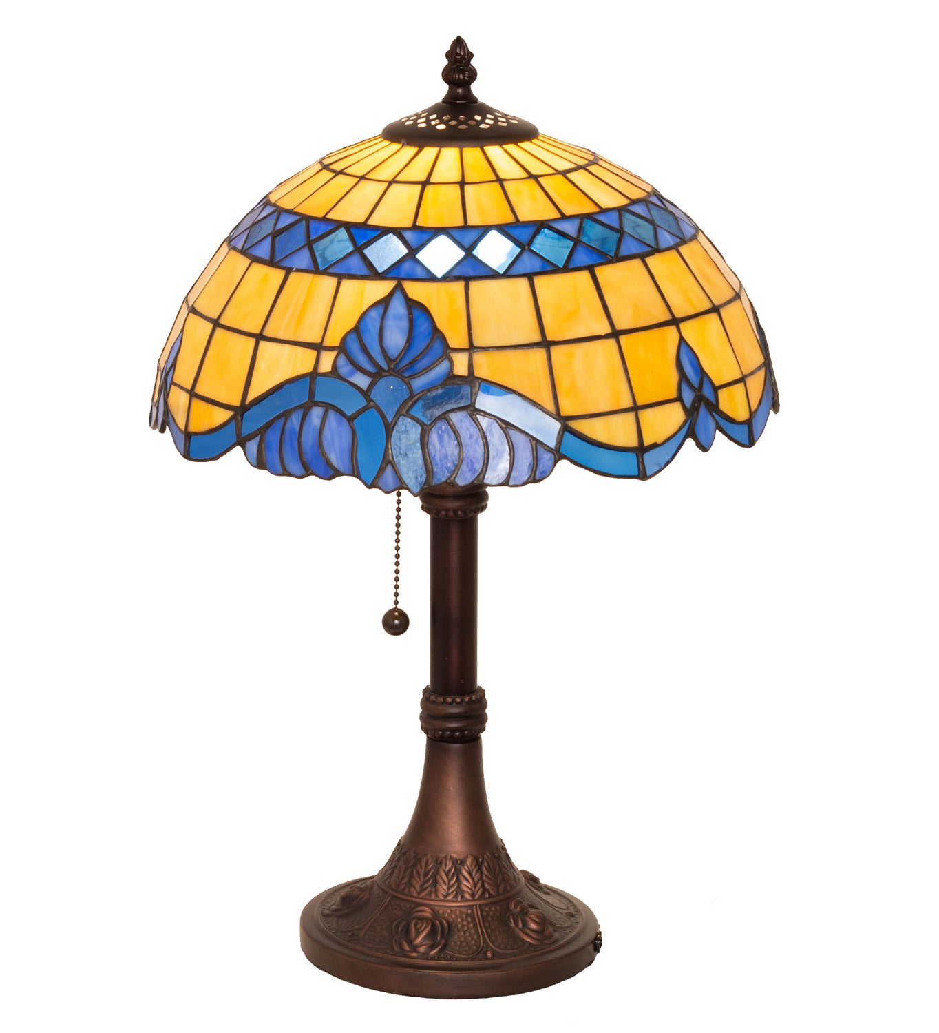 Meyda Tiffany - 251094 - One Light Accent Lamp - Baroque - Mahogany Bronze