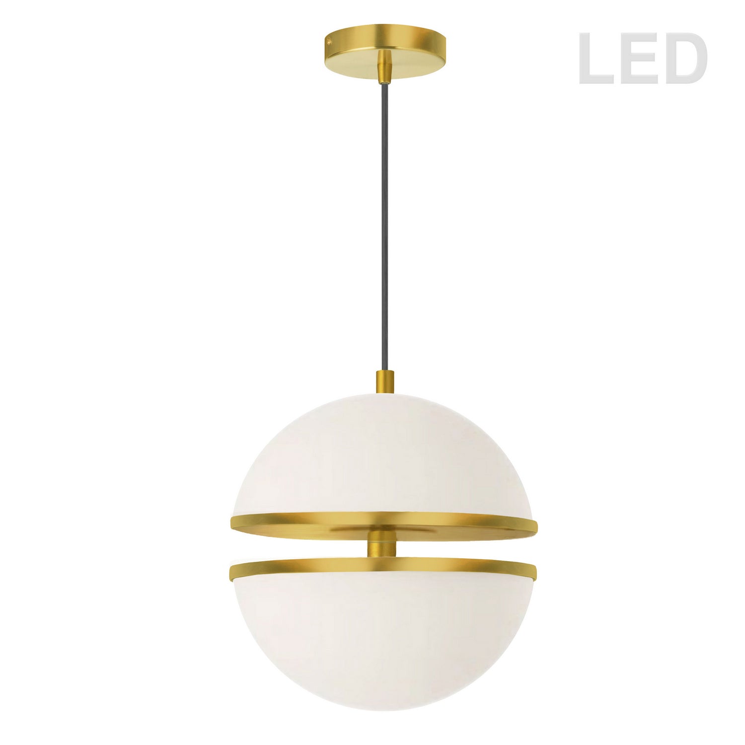 Dainolite Ltd - AMC-1330LEDP-AGB - LED Pendant - Atomic - White