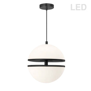 Dainolite Ltd - AMC-1330LEDP-MB - LED Pendant - Atomic - White