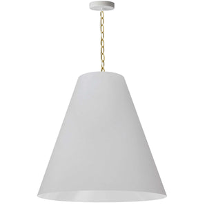 Dainolite Ltd - ANA-L-AGB-790 - One Light Pendant - Anaya - White