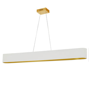 Dainolite Ltd - AUB-R5030HP-AGB-692 - LED Pendant - Aubrey - White