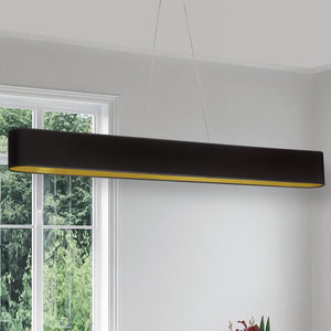 Dainolite Ltd - AUB-R5030HP-MB-698 - LED Pendant - Aubrey - Black