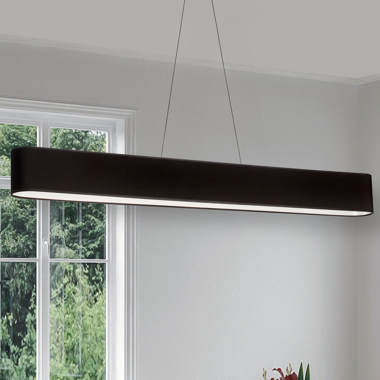 Dainolite Ltd - AUB-R5030HP-MB-797 - LED Pendant - Aubrey - Black