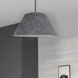 Dainolite Ltd - BRY-L-BK-500 - One Light Pendant - Brynn - Grey