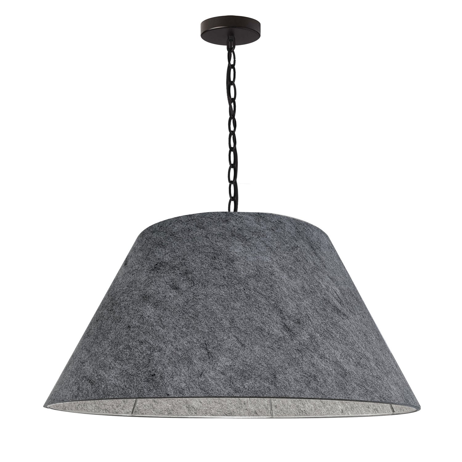 Dainolite Ltd - BRY-L-BK-500 - One Light Pendant - Brynn - Grey