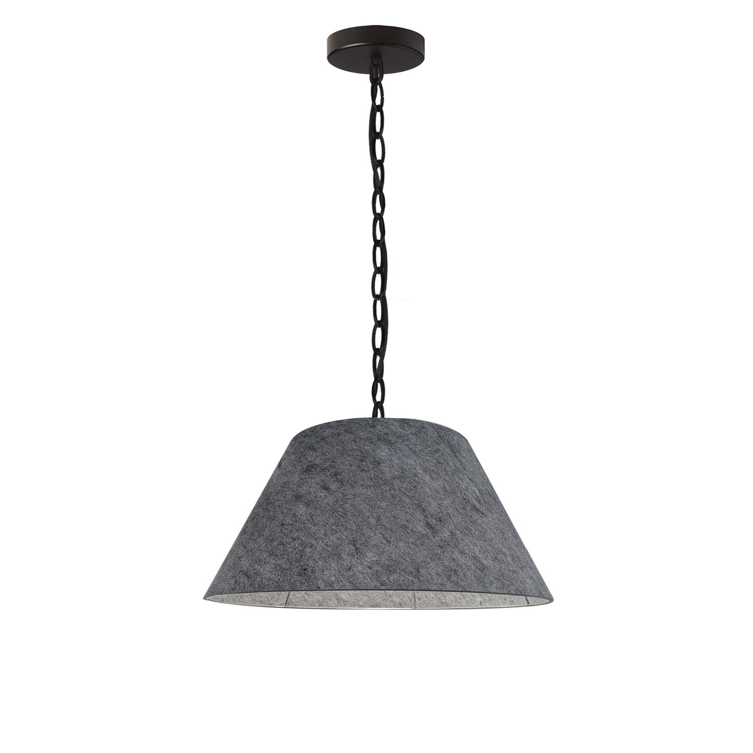 Dainolite Ltd - BRY-S-BK-500 - One Light Pendant - Brynn - Grey