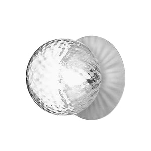 Dainolite Ltd - BUR-51W-PC-CL - One Light Wall Sconce - Burlat - Clear