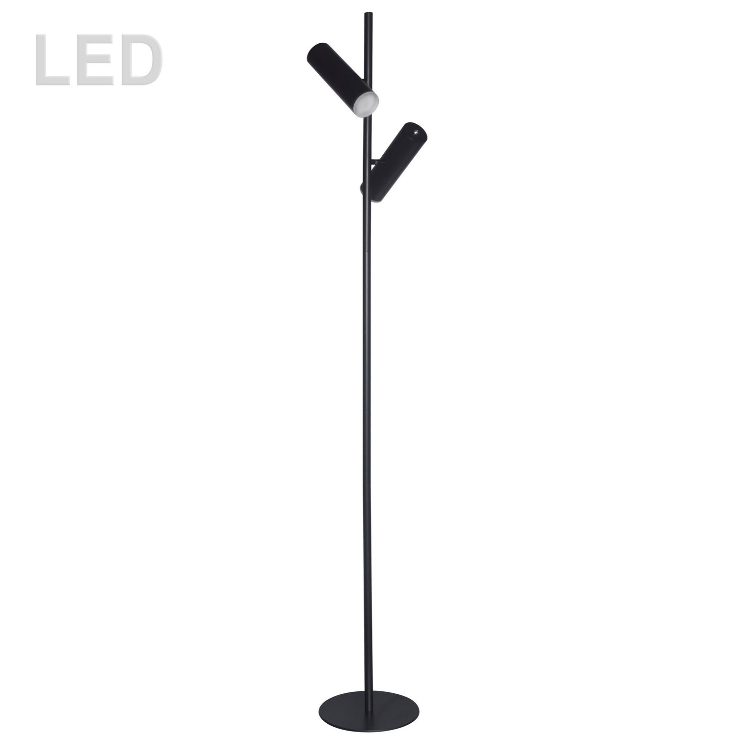 Dainolite Ltd - CST-6112LEDF-MB - LED Floor Lamp - Constance - Black