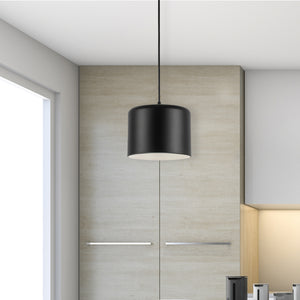 Dainolite Ltd - EMI-81P-MB - One Light Pendant - Emilia - Black