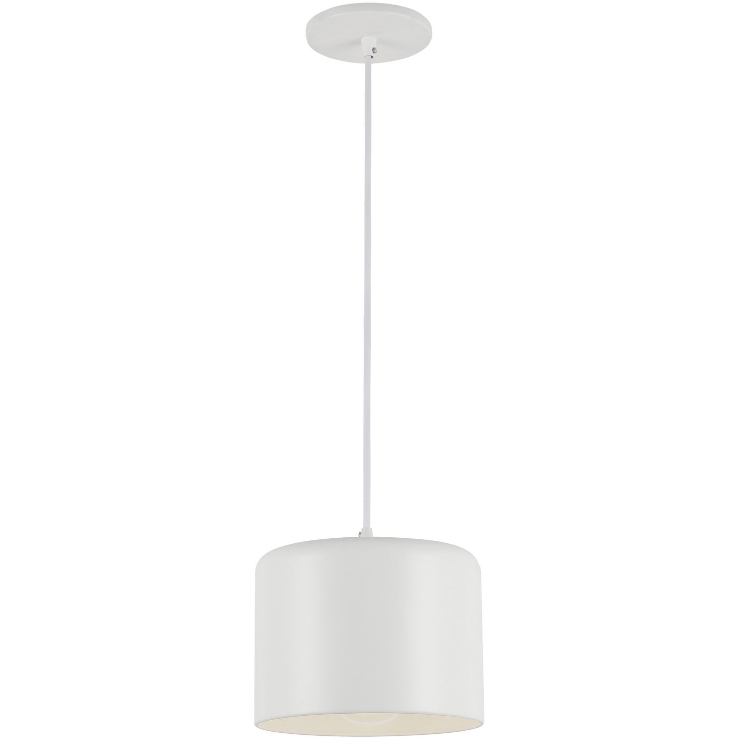 Dainolite Ltd - EMI-81P-MW - One Light Pendant - Emilia - White