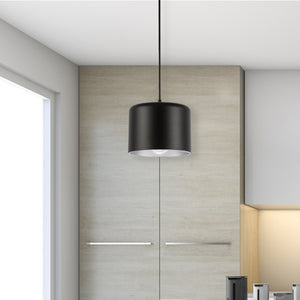 Dainolite Ltd - EMI-81P-PC-MB - One Light Pendant - Emilia - Black