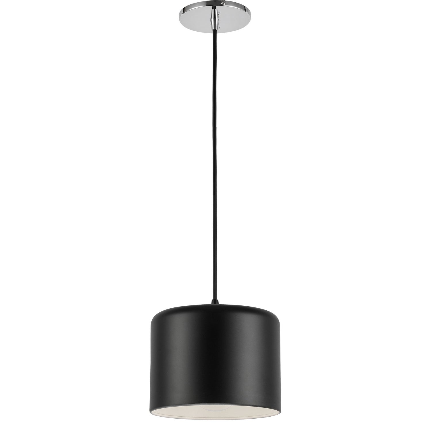 Dainolite Ltd - EMI-81P-PC-MB - One Light Pendant - Emilia - Black