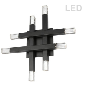 Dainolite Ltd - FCS-1432W-MB - LED Wall Sconce - Francesca - Black