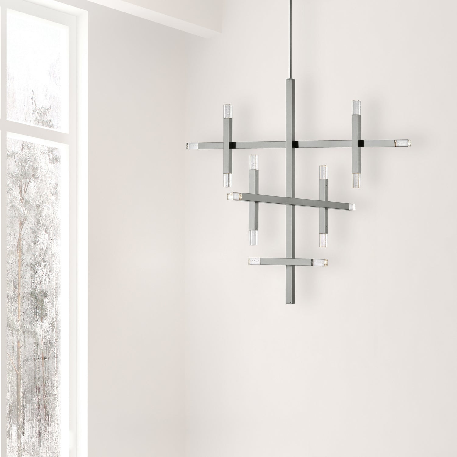 Dainolite Ltd - FCS-3656C-PC - LED Chandelier - Francesca - Polished Chrome