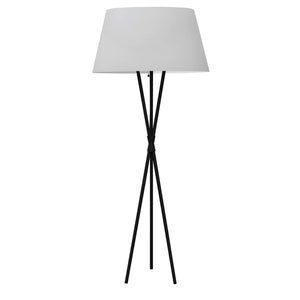 Dainolite Ltd - GAB-601F-MB-WH - One Light Floor lamp - Gabriela - Black