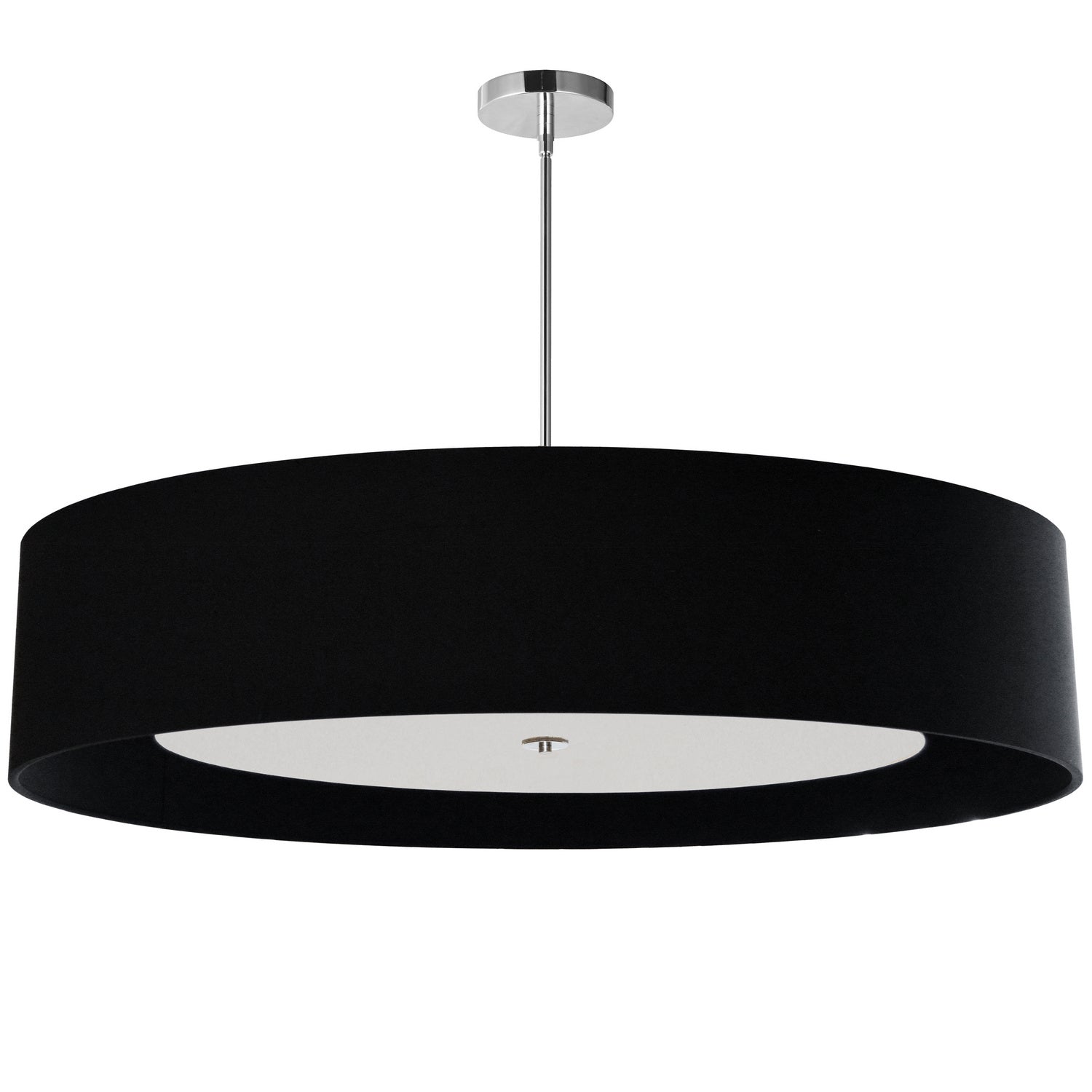 Dainolite Ltd - HEL-406P-PC-BW - Six Light Pendant - Helena - Black