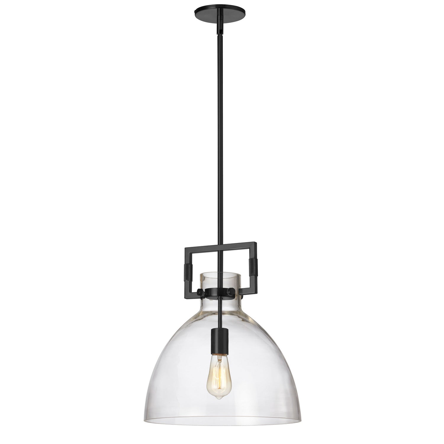 Dainolite Ltd - LBY-141P-MB - One Light Pendant - Liberty - Clear