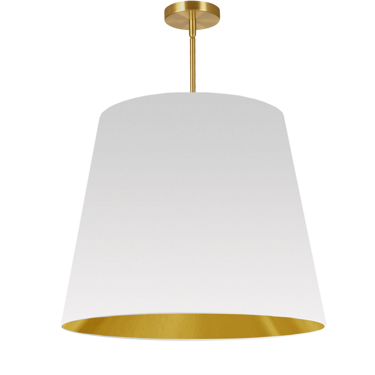 Dainolite Ltd - ODR-L-692 - One Light Pendant - Oversized Drum - White