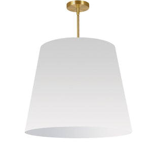 Dainolite Ltd - ODR-L-790 - One Light Pendant - Oversized Drum - White