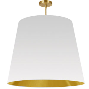 Dainolite Ltd - ODR-XL-692 - One Light Pendant - Oversized Drum - White