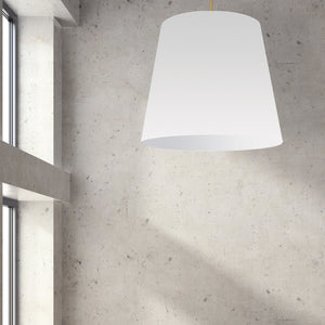 Dainolite Ltd - ODR-XL-790 - One Light Pendant - Oversized Drum - White