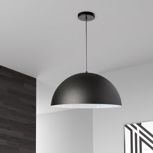 Dainolite Ltd - OFE-161P-MB - One Light Pendant - Ofelia - Black