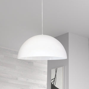 Dainolite Ltd - OFE-161P-MW - One Light Pendant - Ofelia - White