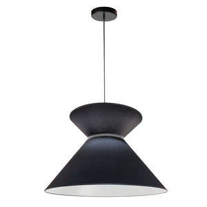 Dainolite Ltd - PAT-181P-BK-797 - One Light Pendant - Patricia - Black