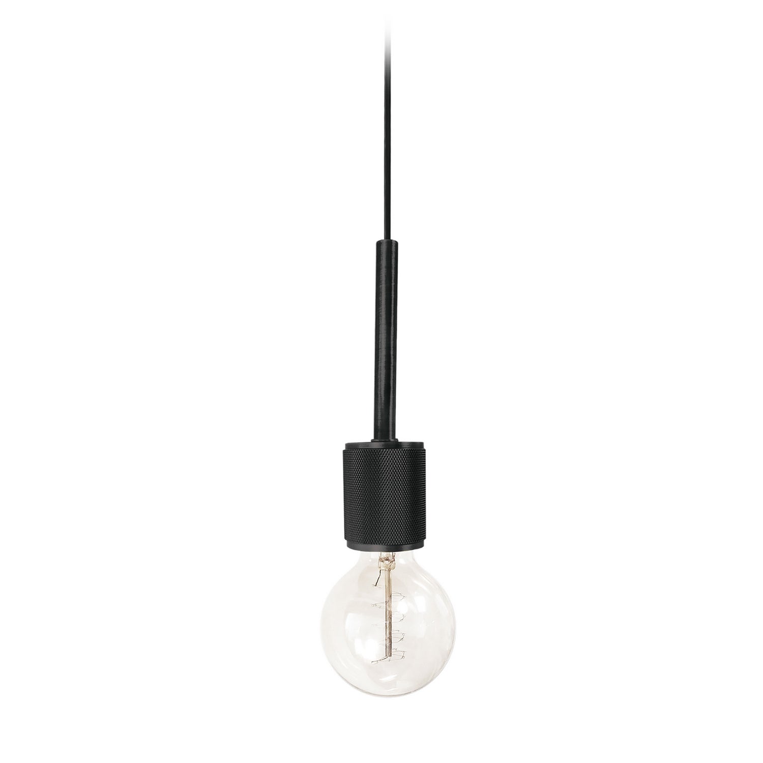 Dainolite Ltd - RSW-41P-MB - One Light Pendant - Roswell - Black