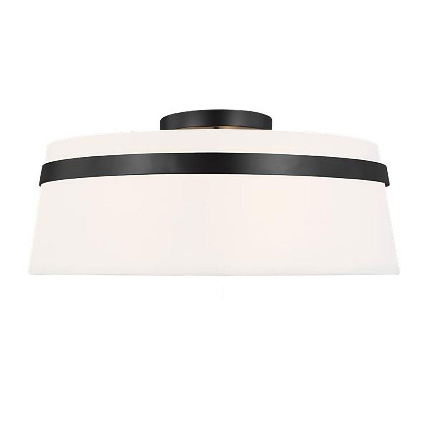 Dainolite Ltd - SYM-153SF-MB-WH - Three Light Semi-Flush Mount - Symphony - White