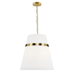 Dainolite Ltd - SYM-183P-AGB-WH - Three Light Pendant - Symphony - White