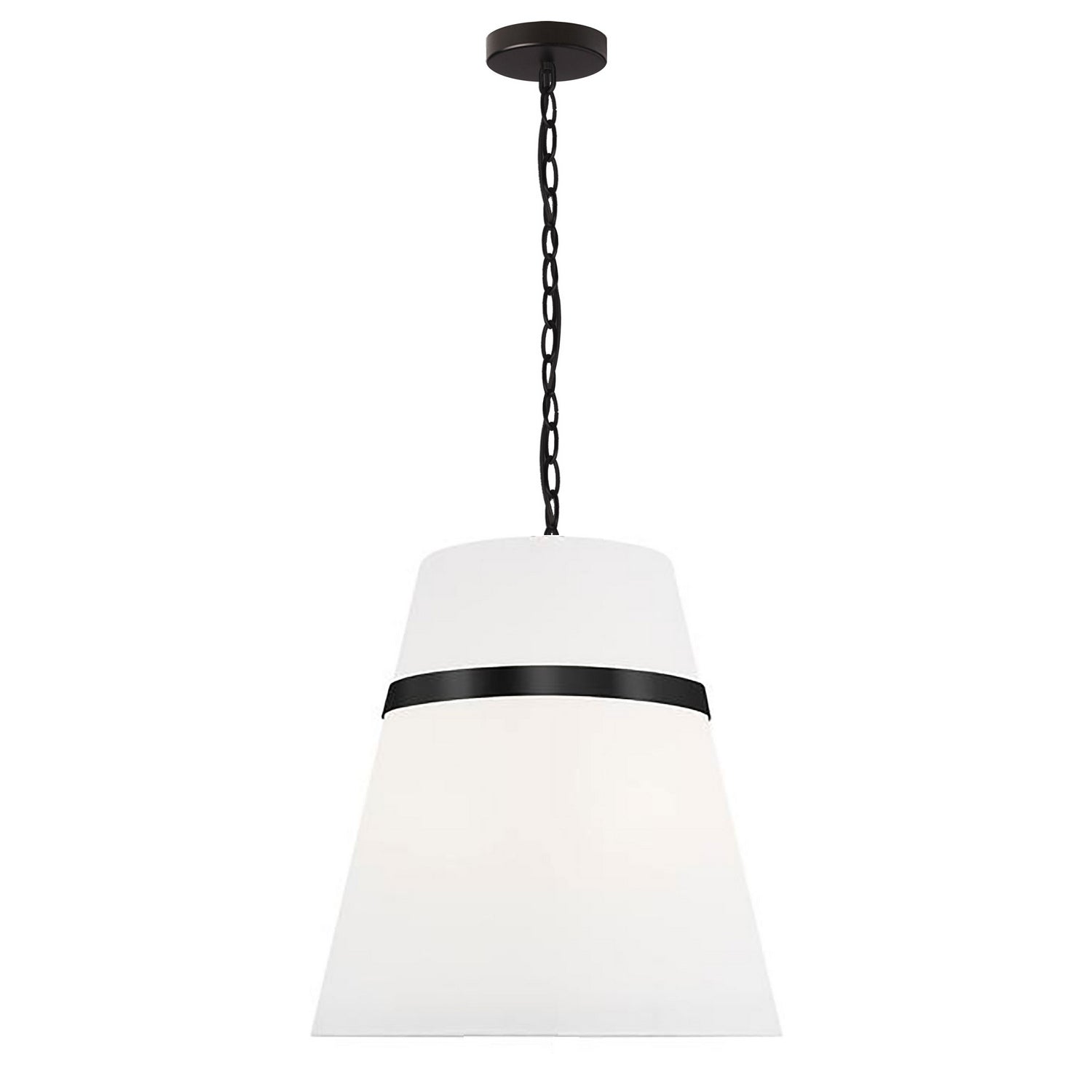 Dainolite Ltd - SYM-183P-MB-WH - Three Light Pendant - Symphony - White