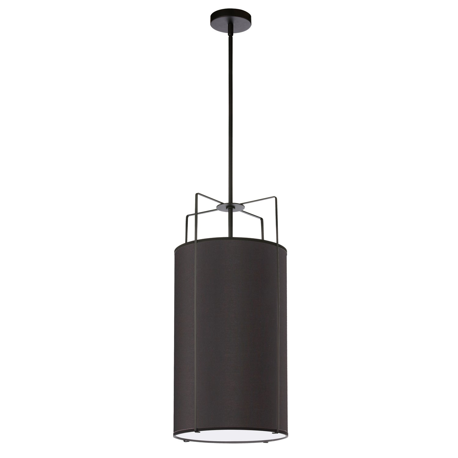 Dainolite Ltd - TRA-124P-BK - Four Light Pendant - Trapezoid - Black