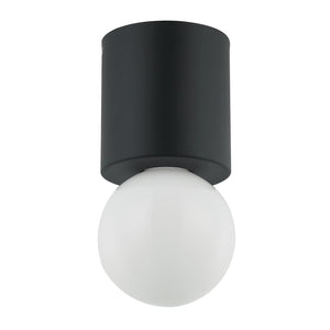 Dainolite Ltd - TRN-51FH-MB - One Light Flush Mount - Theron - Black