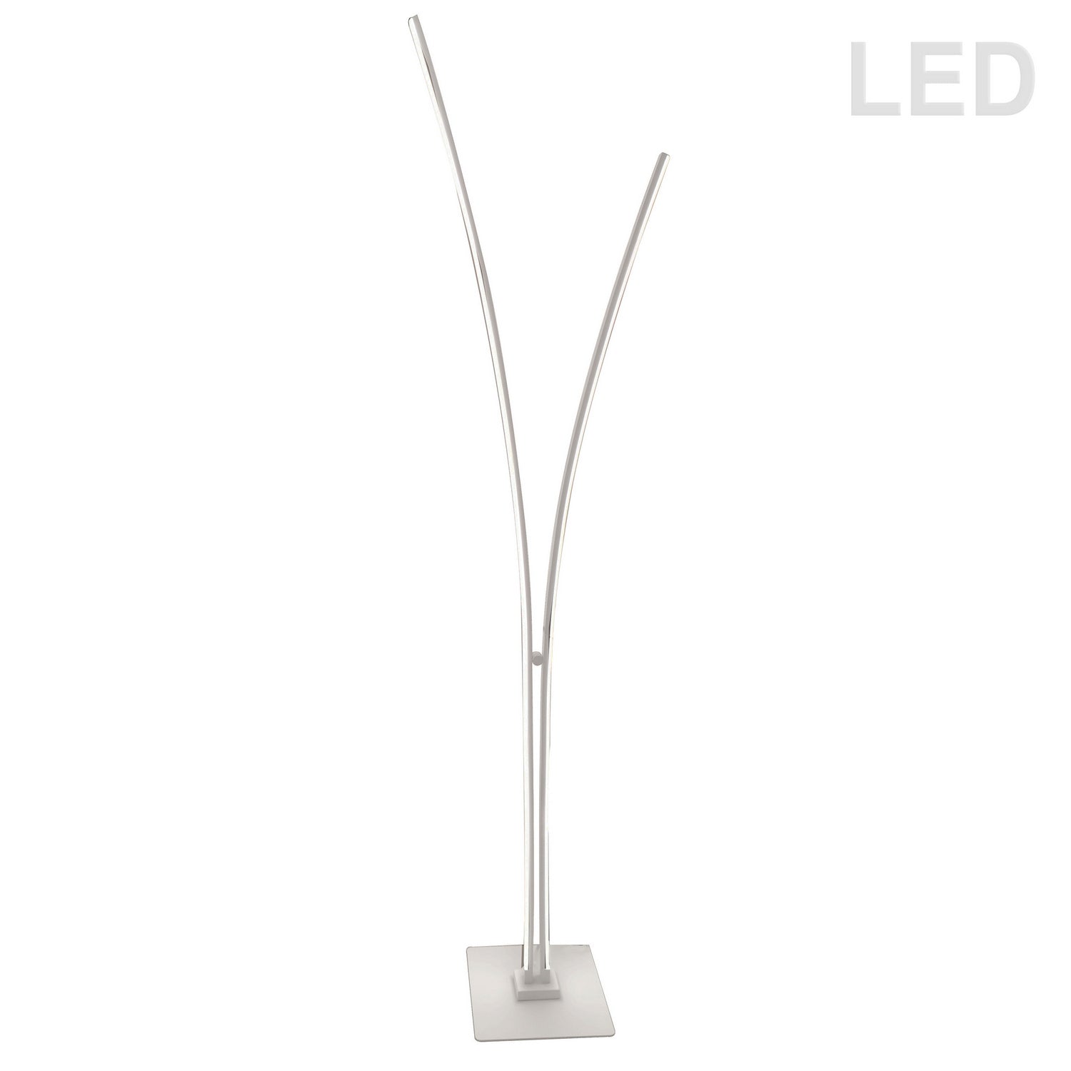 Dainolite Ltd - VIN-6536LEDF-MW - LED Floor Lamp - Vincent - White