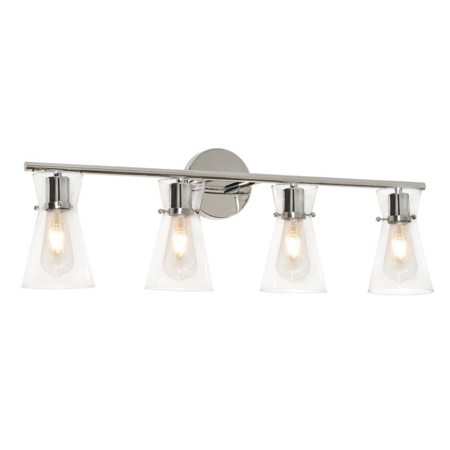 AFX Lighting - AMDV3310MBPC - Four Light Vanity - Amanda - Polished Chrome