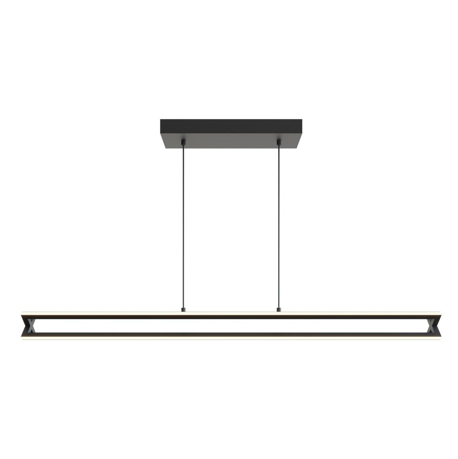 AFX Lighting - CSSP0448L30D1BK - LED Linear Pendant - Cass - Black