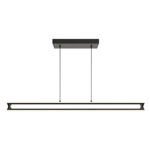 AFX Lighting - CSSP0448L30D1BK - LED Linear Pendant - Cass - Black