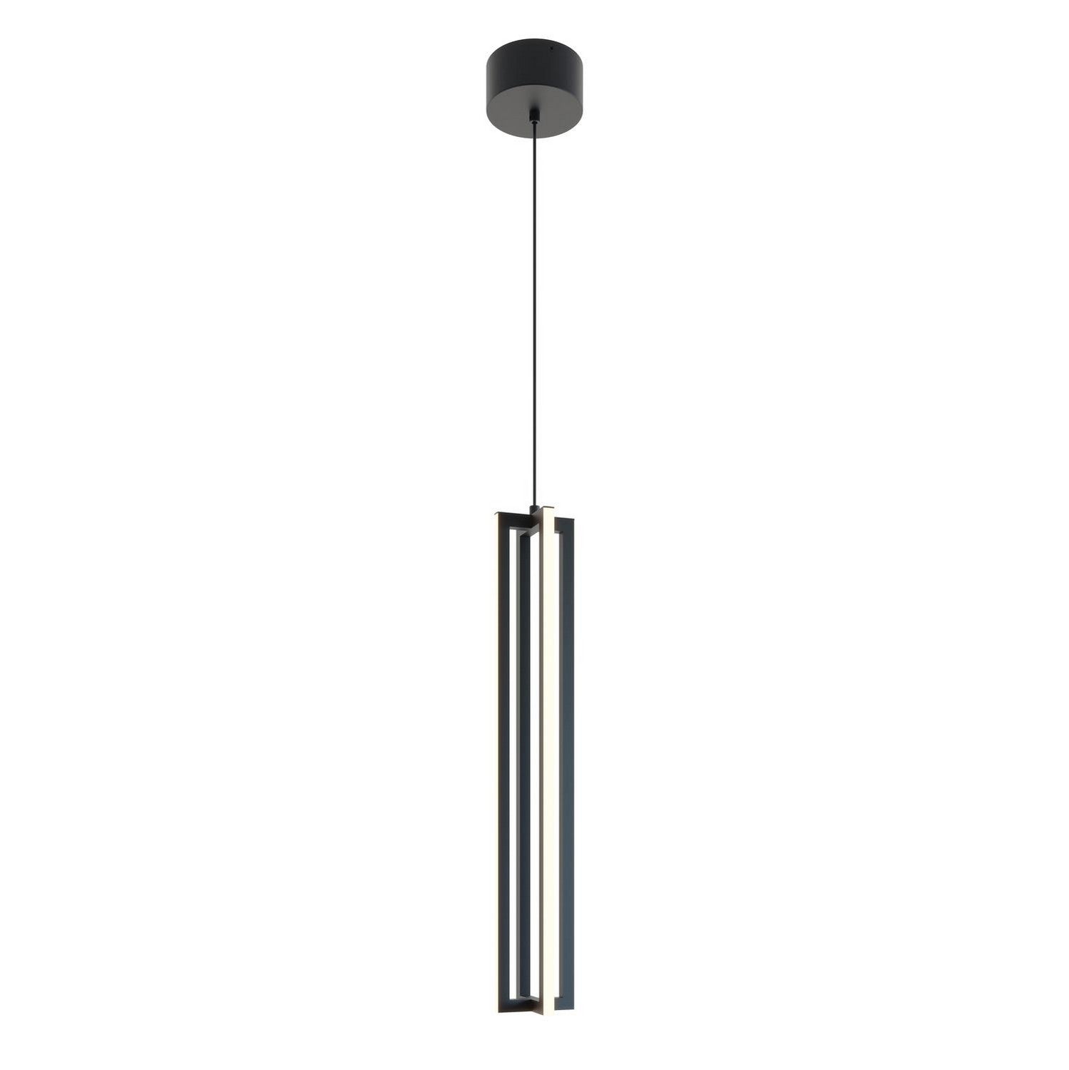 AFX Lighting - CSSP24L30D1BK - LED Pendant - Cass - Black