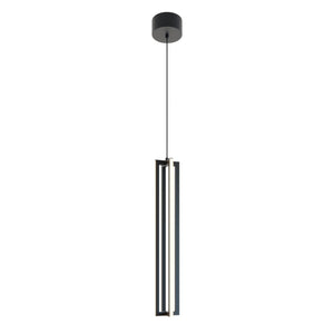 AFX Lighting - CSSP24L30D1BK - LED Pendant - Cass - Black