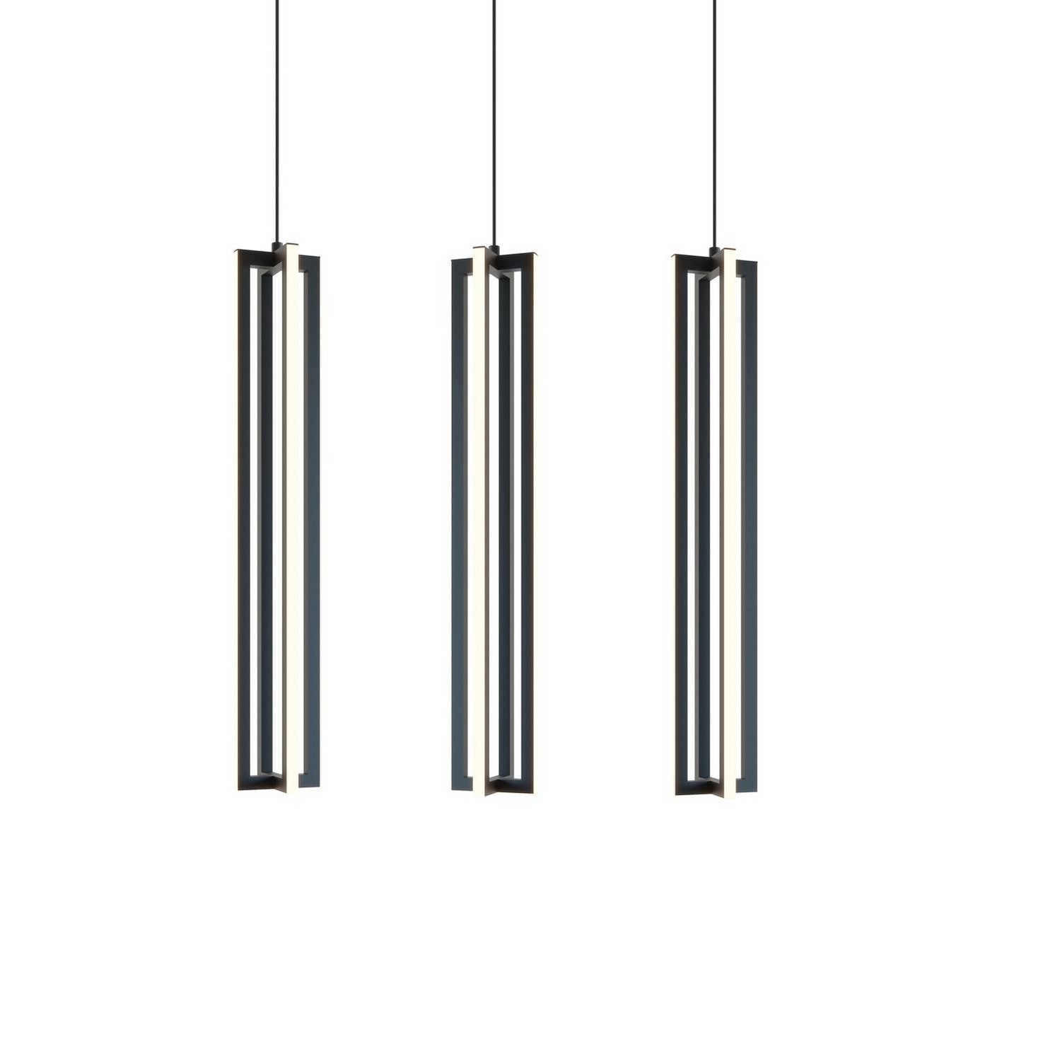 AFX Lighting - CSSP24L30D1BKLNR3 - LED Linear Pendant - Cass - Black