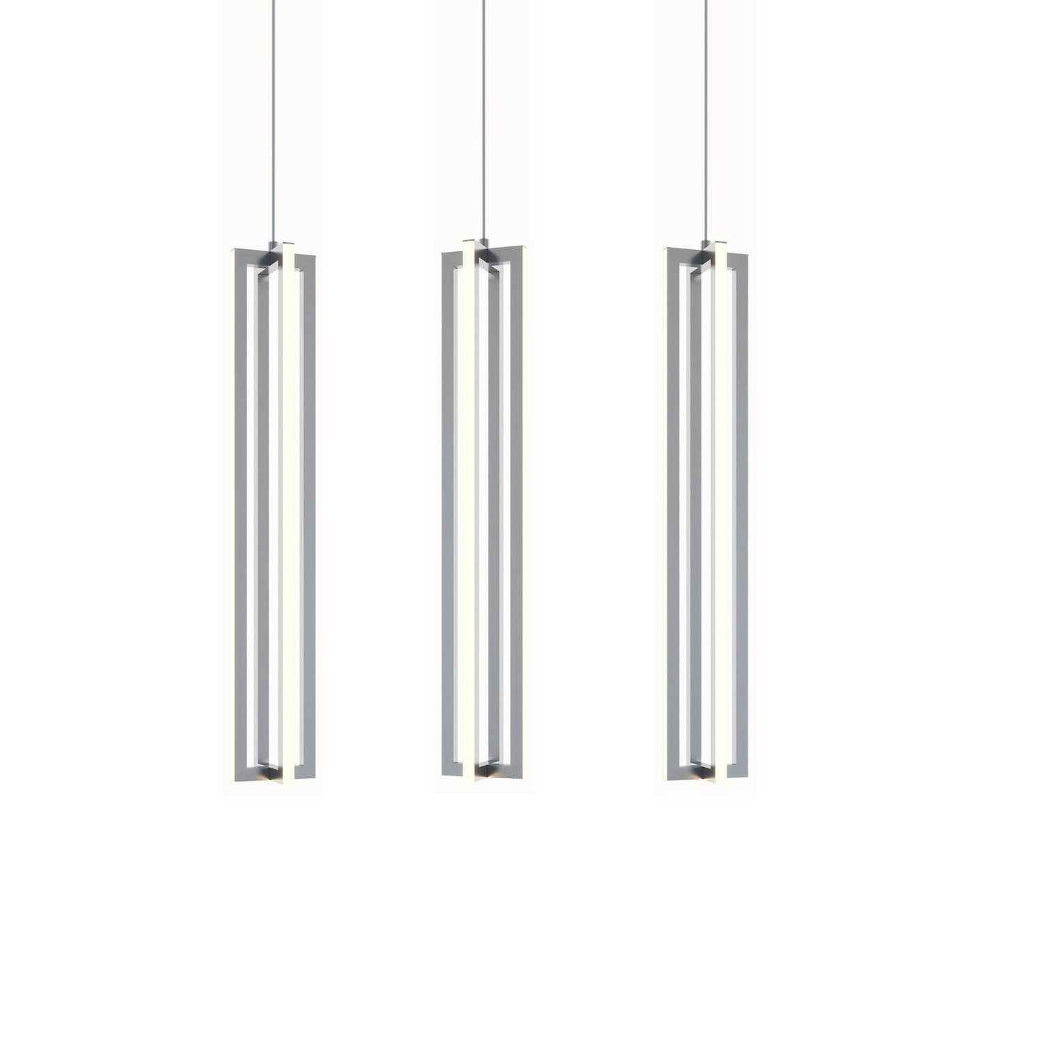 AFX Lighting - CSSP24L30D1SNLNR3 - LED Linear Pendant - Cass - Satin Nickel