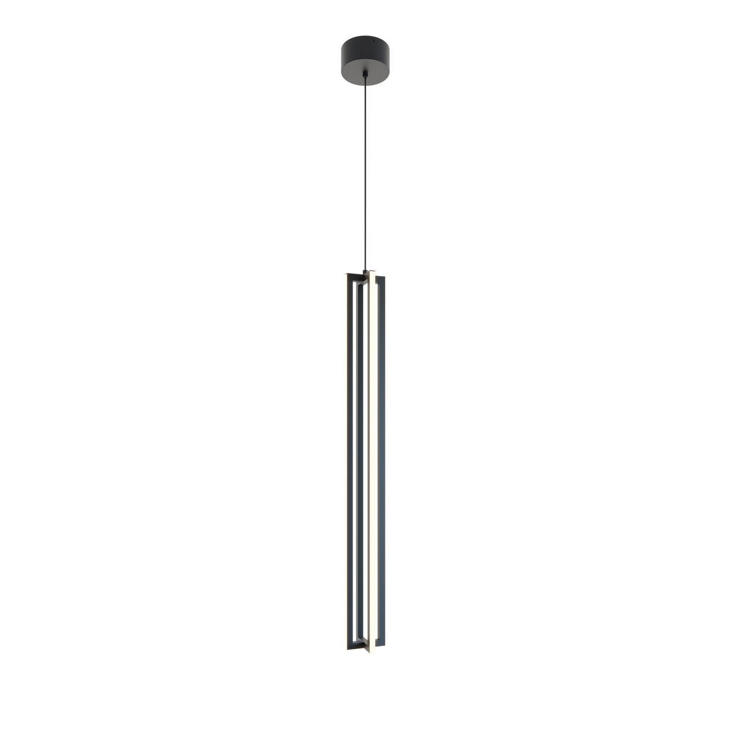 AFX Lighting - CSSP36L30D1BK - LED Pendant - Cass - Black