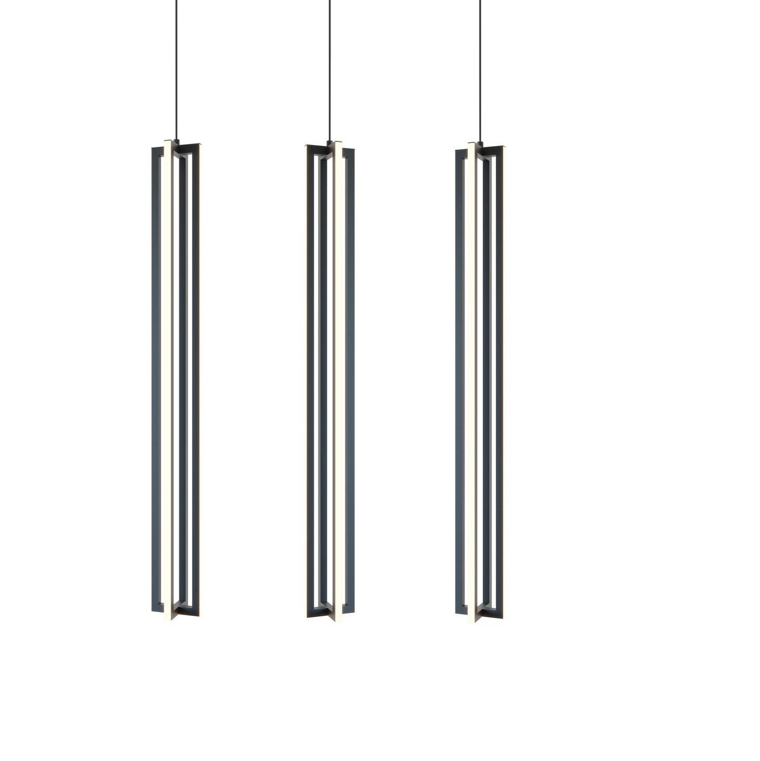 AFX Lighting - CSSP36L30D1BKLNR3 - LED Linear Pendant - Cass - Black