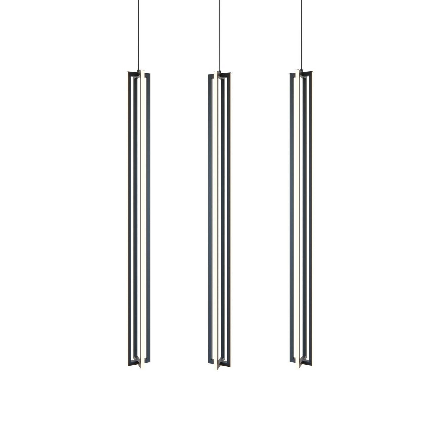 AFX Lighting - CSSP48L30D1BKLNR3 - LED Linear Pendant - Cass - Black