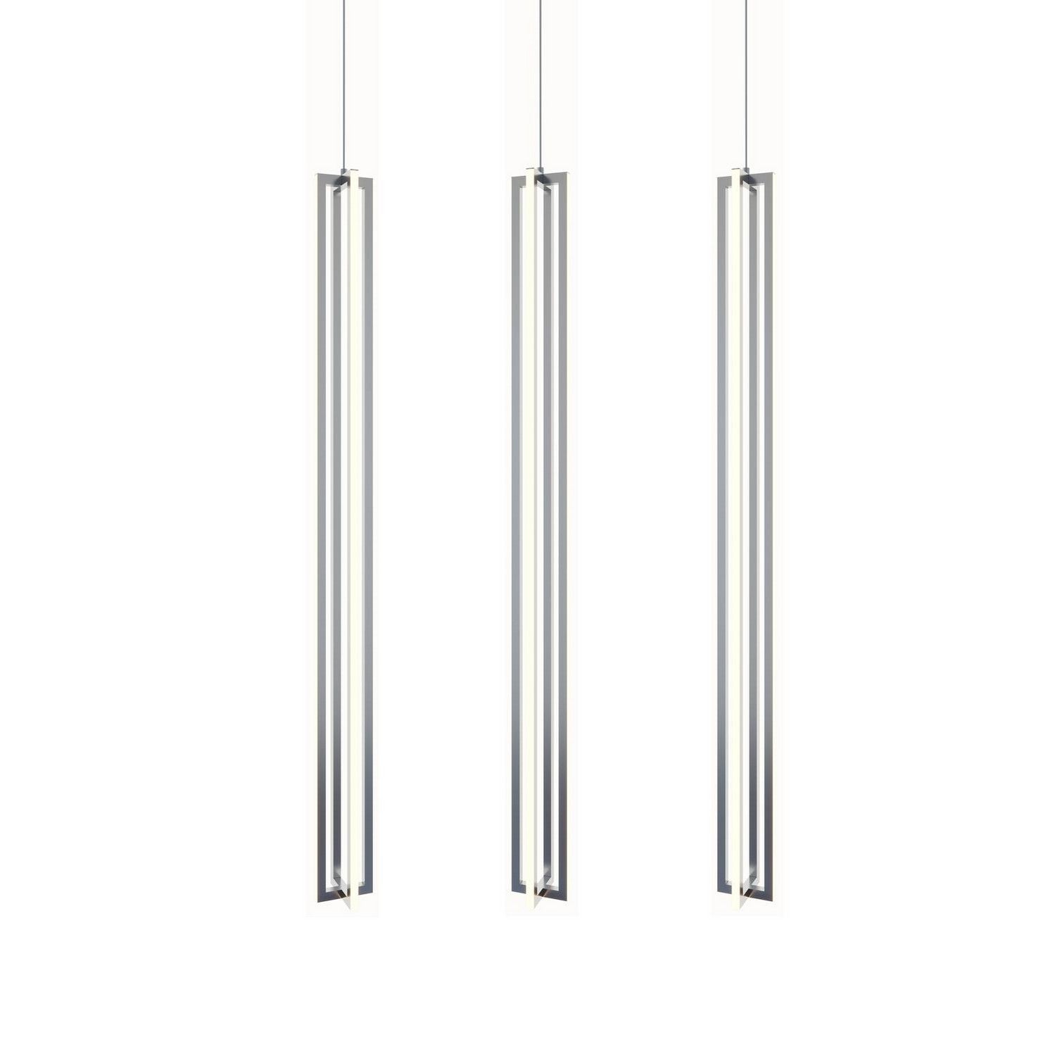 AFX Lighting - CSSP48L30D1SNLNR3 - LED Linear Pendant - Cass - Satin Nickel