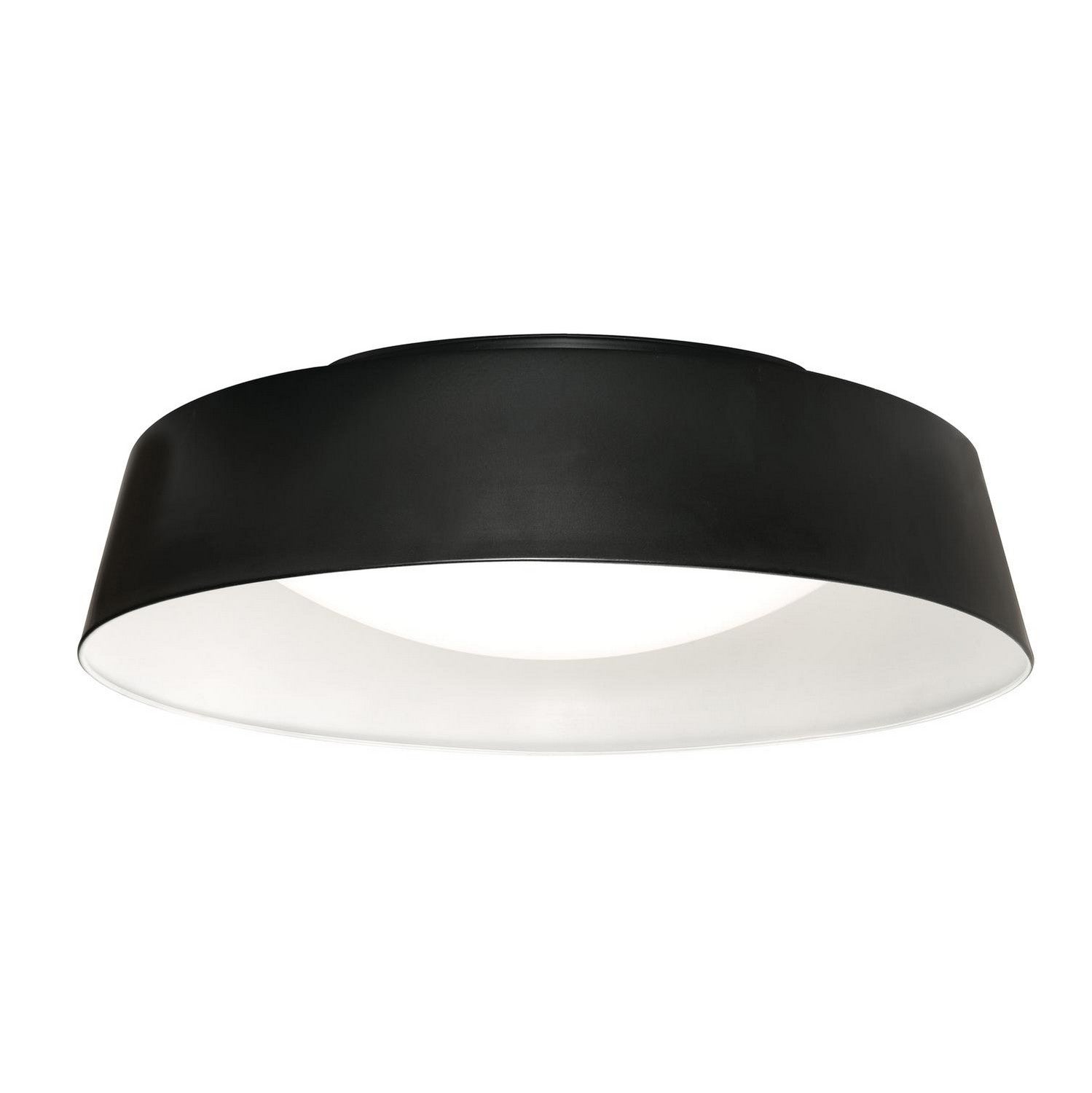 AFX Lighting - DUNF20LAJUDBKWH - LED Flush Mount - Duncan - Black and White