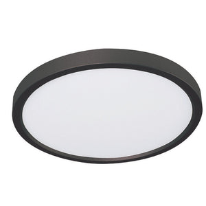 AFX Lighting - EGRF08LAJD1BK - LED Flush Mount - Edge Round - Black